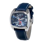 Reloj Chronotech CC7049M-03 Para Hombre Analógico de cuarzo con correa de Piel