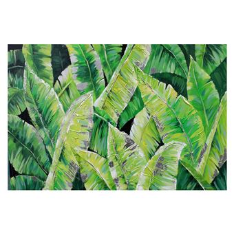 Cuadro abstracto plantas tropicales. Óleo sobre lienzo (120 x 80 cm) - 50291011444390