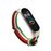 Pulsera de Nailon para Xiaomi Mi Band 4 / Band 3 colores bandera de Italia_0