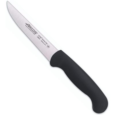 Cuchillo Verduras Arcos 2900 Negro Hoja 100 Mm