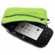 Funda Protectora Verde Lima Para Consola WiiU - Con Bolsillo Externo Y Cuerda De Quita Y Pon - Hecha En Neopreno De Alta Calidad Por DURAGADGET