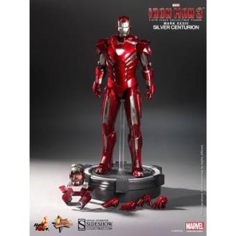 Figura Estatua Iron Man Silver Centurion (Mark 33) 30 cm - 1