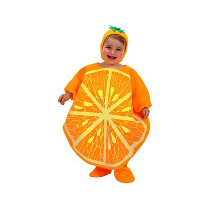 Disfraz de Naranja Bebé Talla 0-6 Meses