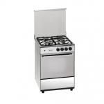 Cocina de gas Meireles G603X Horno 49L 3 Zonas 60cm Inox