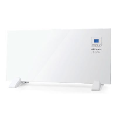 Panel Radiante Orbegozo reh 1000 Blanco 1000w Pantalla LCD con Control Táctil Termostato Digital Programador Incluye Mando a Distancia