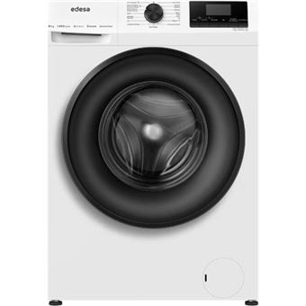Lavadora de carga frontal EDESA EWF-8402 WH 8Kg/1400RPM Blanco A - 1