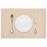 Conjunto de 6 Salvamanteles de bambú 30 x 45 cm natural_0