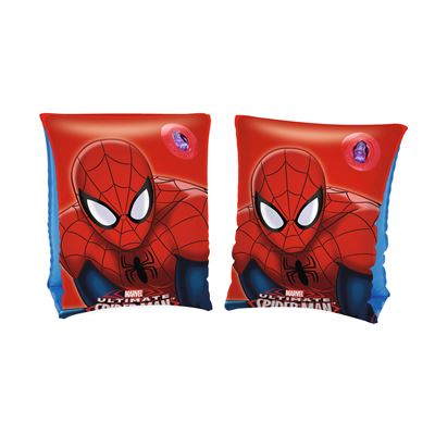 Abrazaderas Bestway 98001 infantil marvel spiderman ultimate nadar brazaletes 3 6 años 18 30kg