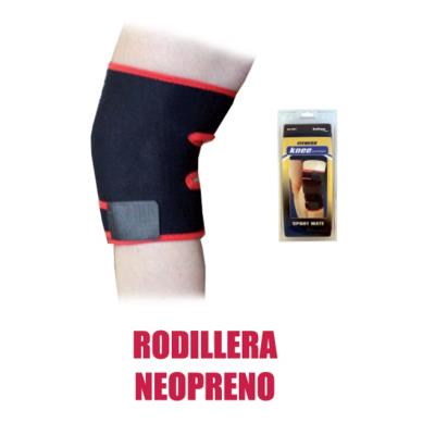 Softee Unisex Negro Rodillera Neoprene - Imagen 3