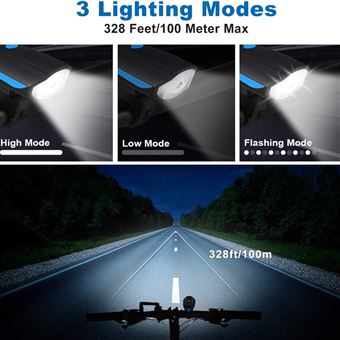 Luz trasera bicicleta LED recargable 529