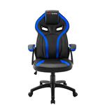 Silla gaming Mars Gaming MGC118 azul, pistón Clase 4, reposacabezas acolchado