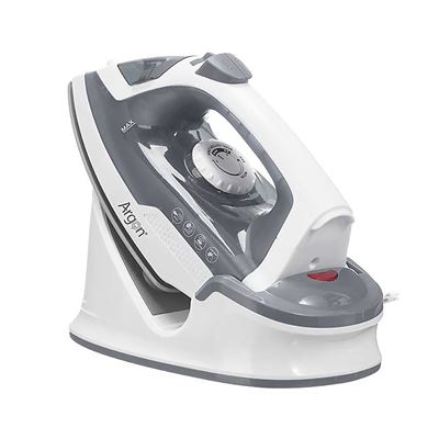 Plancha Argón Inalámbrica Gris Con Suela Cerámica 1600w De Potencia Y 170ml De Capacidad Gris