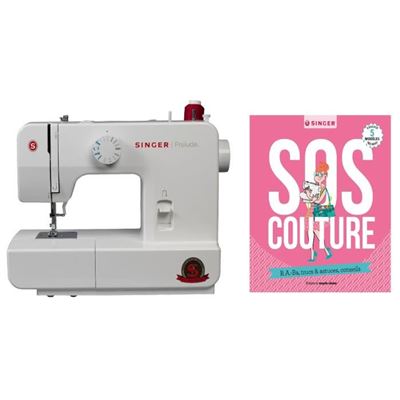 Máquina de coser SINGER con guía SOS 1408 - 13 puntadas preseleccionadas