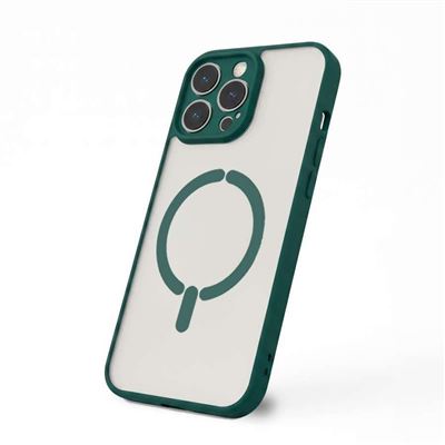 La Casa De Las Carcasas Verde Funda Bumper Compatible Con Magsafe Con Cubre Cámara Para Iphone 12 Pro
