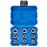 Juego de llaves tubulares Torx exterior 9 piezas, Azul_2