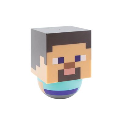 MINECRAFT  Lámpara Steve Minecraft con licencia oficial