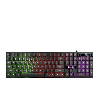 Dam Negro Teclado Gaming Tx30 Con Luces Rgb