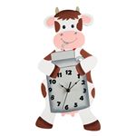 Fantasy Fields Reloj de pared madera happy farm niños td12657a