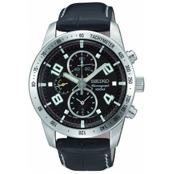 Reloj Seiko watches reloj para Hombre Analógico de Cuarzo con brazalete de Piel de vaca SNAC13 - 1