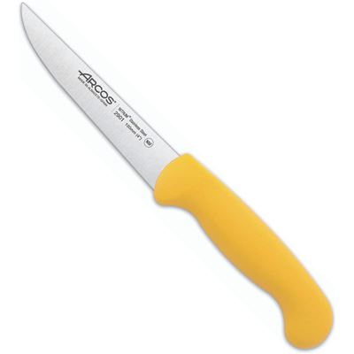 Cuchillo Verduras Arcos 2900 Amarillo Hoja 100mm