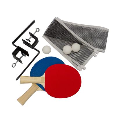 Mesa de Ping Pong Plegable MonsterShop 76.5cm x 102.5cm x 181cm con Red  Paletas y Pelotas Incluidos, Tenis de mesa, Los mejores precios