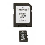 Intenso 64GB microSDXC - Memoria flash