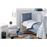 Saco Polar Pekebaby Grupo 0 Impermeable Space Adventure Gris_3