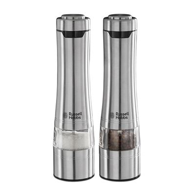 Juego De Molinillo Eléctrico De Sal Y Pimienta, Russell Hobbs-23460-56 , Molinillo Ajustable