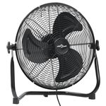 Ventilador de suelo 3 velocidades vidaXL negro 40 cm 40 W