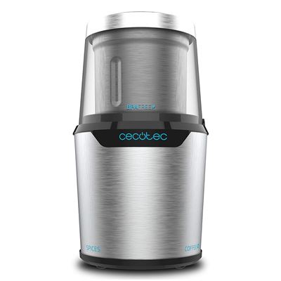 Molinillo de Cafe y especias Cecotec TitanMill 300 DuoClean, Máxima capacidad de 90gr con sistema de seguridad