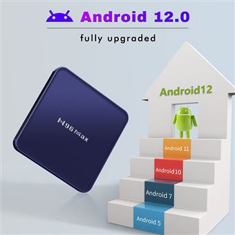 4K Smart Android TV Box X96 mini S905W 2+16GB, Negro - Quad Core + Android  7.1.2 + WIFI - Android TV - Los mejores precios