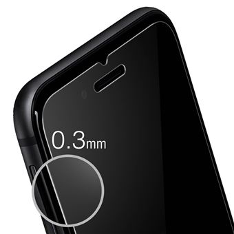 Protector iPhone 7 Plus , iPhone 8 Plus Dureza 9H Cristal templado 0,3mm -  Protector de pantalla para móviles - Los mejores precios