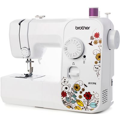 Máquina De Coser Brother Jx17fe 17 Puntadas Blanco