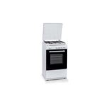 Cocina de gas New Pol NWC55BW Horno 48L 4 Fuegos 50cm Blanco