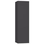 Mueble para televisor vidaXL aglomerado gris 30,5x30x110cm