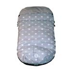 Saco Polar Pekebaby Grupo 0 Impermeable Stelline Gris