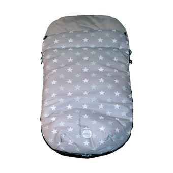 Saco Polar Pekebaby Grupo 0 Impermeable Stelline Gris