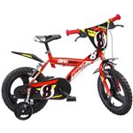 Bicicleta para niños Pro-Cross roja 16"" DINO356005, Dino Bikes