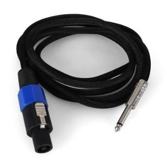 Cable jack de 2 m para conexión altavoces PA - 1
