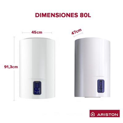 Ariston - Termo Eléctrico Horizontal 100 Litros Blu1