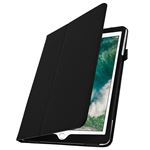 Funda protectora iPad 9.7 2017, iPad 5, iPad 2018, Negra, Función soporte