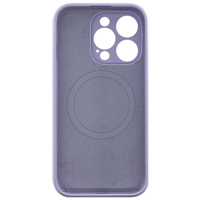 Carcasa Silicona Soft Para iPhone 15 Pro Max Lila