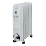 Dcg Eltronic Ra2809 color blanco 2000w radiador calefactor aceite piso giratorio 2000 estufa calentador