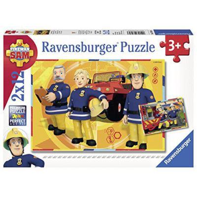 Ravensburger Puzzle 2 X 12 Pz: Sam El Bombero - Imagen 2