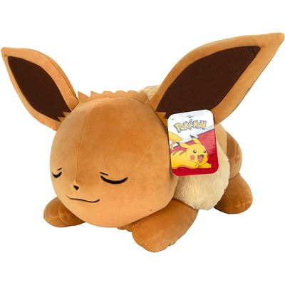 Peluche Eevee Dormido Pokémon 45 Cm