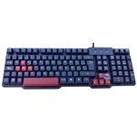 Teclado PC Mars Gaming Oficial FC Barcelona, MKBC, USB, PS4/XBOX/SWITCH/PC