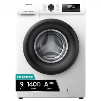 Lavadora de carga frontal HISENSE WF1Q9041BW 9Kg/1200RPM Blanco B - 1