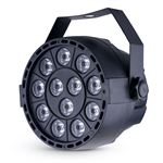 Foco LED Excelvan 12 LED RGBW 15W 4 EN 1 par de luz para exterior fiesta con 4 modos