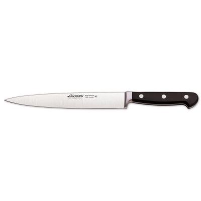Cuchillo De Cocina Arcos Clásica 256000 De Acero Nitrum, Con Mango De Polioximetileno Y Hoja De 21 Cm En Estuche