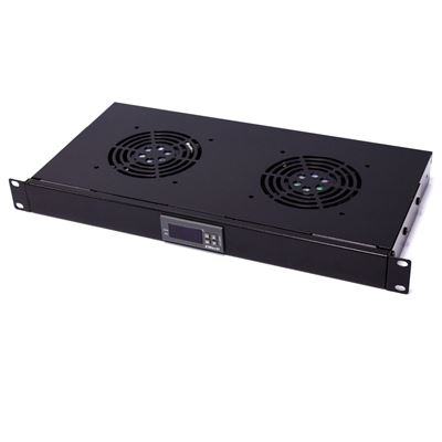 Kit de ventilación con termostato para armario rack 19"" RackMatic, 2 ventiladores de 120mm